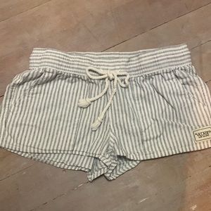 Ladies sz small The Village Surf Shoppe cotton shorts